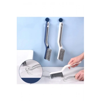 Sökme Aparatlı Cımbızlı Seramik Fayans Kapı Rayları Banyo Zemin Temizlik Fırçası