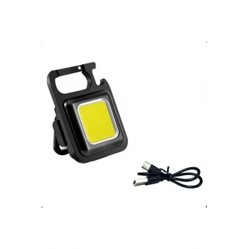 LED Işıklı Flash Özellikli 4 Modlu  Anahtarlık El Feneri