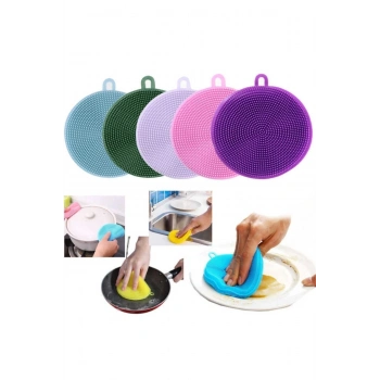 Silikon Bulaşık Yıkama Fırçası Tükenmeyen 2 Adet