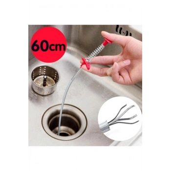 Esnek Lavabo Banyo Küvet Tıkanıklık Açıcı Tel Tıkanma Önleyici