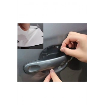 Aracınızı Koruyun: Araba Kapı Kolu Koruyucu Film (4lü Set) | Çizilmelere Karşı Etkili Koruma