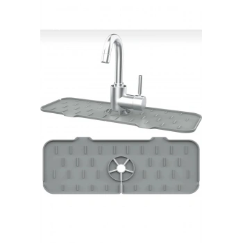 Premium Kalite Evye Mutfak Lavabo Bataryası Musluk Altı Su Emici Matı Su Sızdırmaz Önleyici Mat