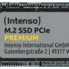 250GB INTENSO 3835440 M.2 NVME GEN3 2100/1100/MB/s SSD