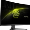 31.5 MSI MAG 321CQF E18 WQHD 0.5MS 180HZ 1500R RAPID VA  FREESYNC CURVE GAMING
