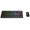 RAMPAGE KM-9858 JAZZY V2 SİYAH USB RGB AYDINLATMALI Q 12800 DPI MOUSE
