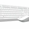 A4 TECH FG1010 Q 2.4 GHZ USB BEYAZ KLAVYE+MOUSE KABLOSUZ SET