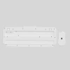 Gamebooster Km-11W Knight Beyaz Klavye Mouse Set