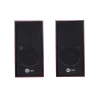 LECOO DS105 KABLOLU USB + 3.5MM JACK GİRİŞLİ 6W STEREO MASAÜSTÜ AHŞAP HOPARLÖR