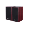 LECOO DS105 KABLOLU USB + 3.5MM JACK GİRİŞLİ 6W STEREO MASAÜSTÜ AHŞAP HOPARLÖR