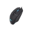 LECOO MG1101 KABLOLU RGB LED AYDINLATMALI 6400DPI 8 TUŞLU GAMİNG OPTİK MOUSE SİYAH