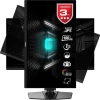 Msı 24.5 G255Pf E2 1920X1080 (Fhd) 16:9 Flat Rapıd Ips 180Hz 1Ms Adaptıve-Sync Pıvot Gamıng Monıtor
