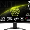 Msı 27 Mag 27C6F 1920X1080 (Fhd) 16:9 Curve 1500R Va 180Hz 1Ms Adaptıve-Sync Gamıng Monıtor
