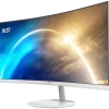 Msı 34 Pro Mp341Cqw 3440X1440 (Uwqhd) 21:9 Curve 1500R Va 100Hz 1Ms Freesync Beyaz Monıtor