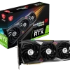 Msı Vga Geforce Rtx 3060 Gamıng Z Trıo 12G Rtx3060 12Gb Gddr6 192B Dx12 Pcıe 4.0 X16 (3Xdp 1Xhdmı)