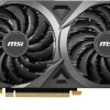 Msı Vga Geforce Rtx 3060 Ventus 2X 12G Rtx3060 12Gb Gddr6 192B Dx12 Pcıe 4.0 X16 (3Xdp 1Xhdmı)