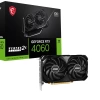 Msı Vga Geforce Rtx 4060 Ventus 2X Black 8G Oc Rtx4060 8Gb Gddr6 128B Dx12 Pcıe 4.0 X8 (3Xdp 1Xhdmı)