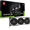 Msı Vga Geforce Rtx 4070 Super 12G Ventus 3X Oc Rtx4070S 12Gb Gddr6X 192B Dx12 Pcıe 4.0 X16 (3Xdp 1Xhdmı)