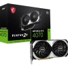 Msı Vga Geforce Rtx 4070 Ventus 2X 12G Oc Rtx4070 12Gb Gddr6X 192B Dx12 Pcıe 4.0 X16 (3Xdp 1Xhdmı)