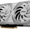 Msı Vga Geforce Rtx 4070 Ventus 2X Whıte 12G Oc Rtx4070 12Gb Gddr6X 192B Dx12 Pcıe 4.0 X16 (3Xdp 1Xhdmı)