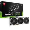 Msı Vga Geforce Rtx 4070 Ventus 3X E 12G Oc Rtx4070 12Gb Gddr6X 192B Dx12 Pcıe 4.0 X16 (3Xdp 1Xhdmı)