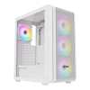 Rampage Beta Mesh 650W 80 Plus Standart 4*12Cm Argb Fan Temperli Camlı Mid-T Beyaz Oyuncu Kasası