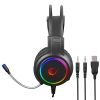 RAMPAGE KM-404 ARGENTI RAİNBOW AYDINLATMALI USB GAMİNG COMBO Q KLAVYE + KULAKLIK + MOUSE + MOUSEPAD