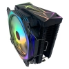 RAMPAGE OCTAGON C50 SİYAH 57CFM 1800RPM 12CM ARGB AM5/LGA1700 UYUMLU HAVA SOĞUTMALI CPU FAN