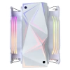 RAMPAGE OCTAGON C60 BEYAZ 57CFM 1800RPM 2X12CM ARGB AM5/LGA1700 UYUMLU HAVA SOĞUTMALI CPU FAN