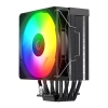 RAMPAGE OCTAGON C70 SİYAH 63CFM 12CM ARGB SICAKLIK GÖSTERGELİ AM5/LGA1700 UYUMLU HAVA SOĞUTMALI CPU FAN