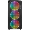 RAMPAGE ZUKO 600W 80+ BRONZE SİYAH 4*14CM RAİNBOW TEMPERLİ CAMLI ATX MİD-T GAMİNG OYUNCU KASASI