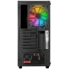 RAMPAGE ZUKO 600W 80+ BRONZE SİYAH 4*14CM RAİNBOW TEMPERLİ CAMLI ATX MİD-T GAMİNG OYUNCU KASASI