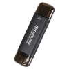 Transcend ESD310 Portable 256GB Siyah SSD USB Type-A, Type-C (TS256GESD310C)