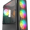 X-Horse   850W   80+   4*12Cm Argb   Fan+Kontrolcü Manyetik   Temperli   Camlı Mid-T   Gaming   Oyuncu   Kasası