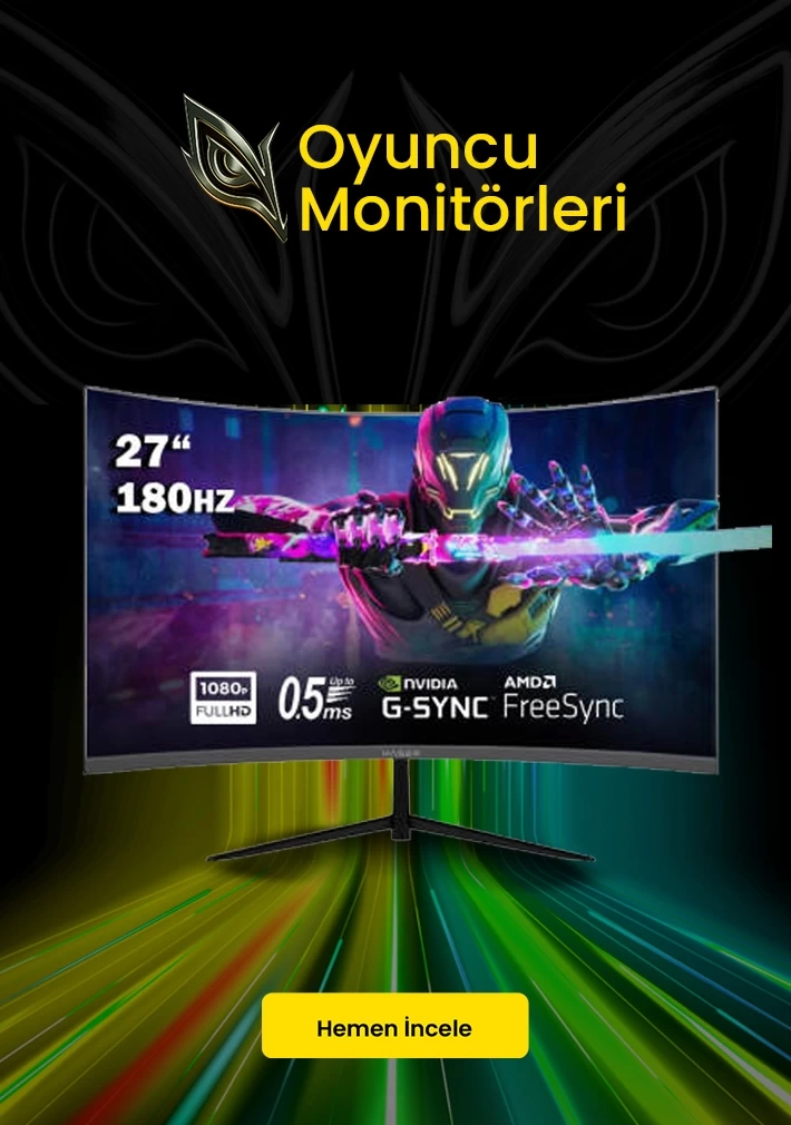Ana Sayfa Oyuncu Monitörleri Banner