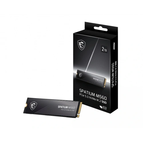 2TB MSI SPATIUM M560 PCIE 5.0 NVME M2 10300/8700MB/s