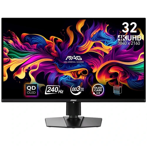31.5 MSI MAG 321UPX QD-OLED 0.03MS 240HZ UHD