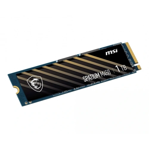 500GB MSI SPATIUM M450 PCIE 4.0 NVME M.2 V1 3000/2000MB/s
