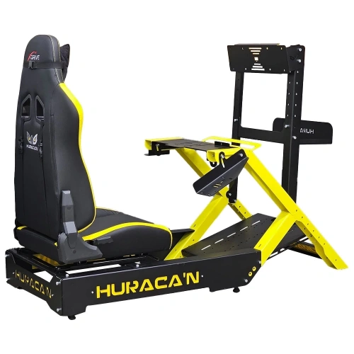 Huracan Eco Race Yarış Simülatörü Kokpiti-Sarı