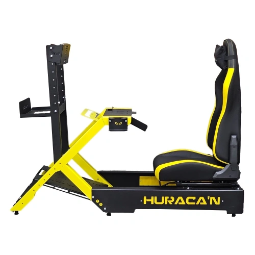 Huracan Eco Race Yarış Simülatörü Kokpiti-Sarı