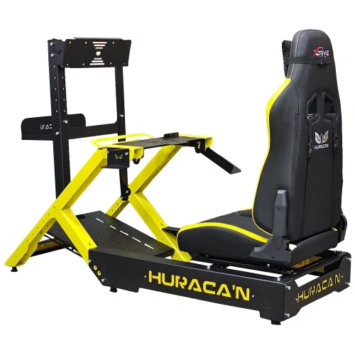 Huracan Eco Race Yarış Simülatörü Kokpiti-Sarı