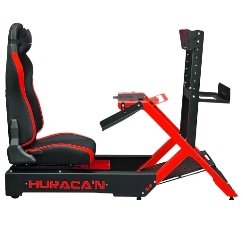Huracan Eco Race Yarış Simülatörü Kokpiti-Kırmızı