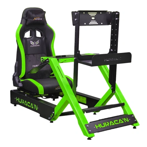 Huracan Eco Race Yarış Simülatörü Kokpiti-Yeşil