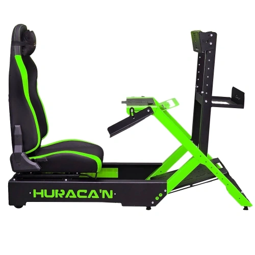 Huracan Eco Race Yarış Simülatörü Kokpiti-Yeşil