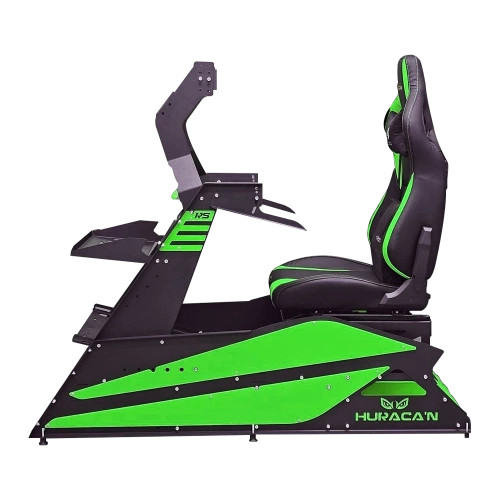 Huracan RS Premium Yarış Simülatörü Kokpiti-Yeşil