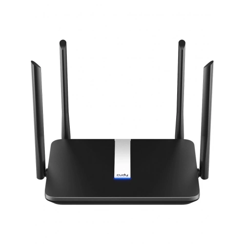 Cudy X6 AX1800 2.4GHz/5GHz 1800Mbps AP/RE/WISP 5*Gigabit Port MU-MIMO Kablosuz Wi-Fi 6 Router
