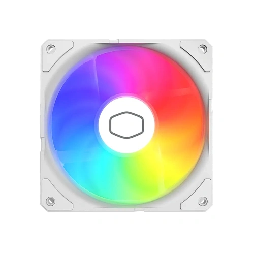 CM MasterFan SickleFlow Edge Beyaz 120mm ARGB ledli Kasa Fanı