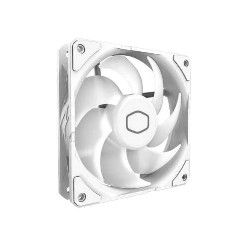 CM MasterFan SickleFlow Edge Beyaz 120mm ARGB ledli Kasa Fanı