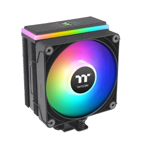 Thermaltake ASTRIA 200 Black 12cm ARGB Fanlı, ARGB TT Logo Ledli LGA1700/AM5 Uyumlu İşlemci Soğutucu