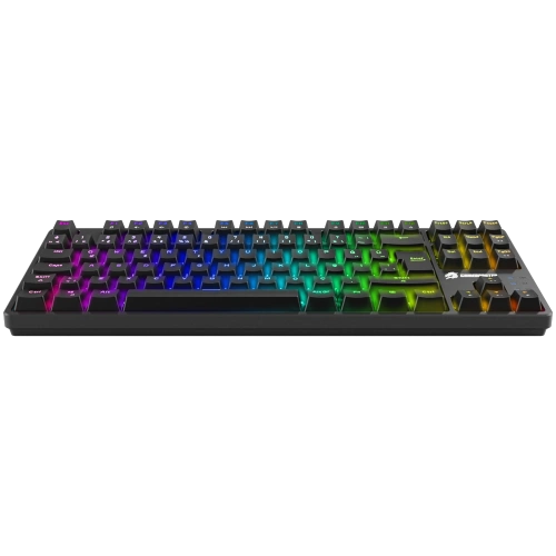 GameBooster G23B Enigma TKL Rainbow Aydınlatmalı Red Switch Mekanik Siyah Oyun Klavyesi
