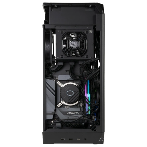 CM MasterBox NCORE 100 MAX 850W 80+ Gold ATX 3.0 SFX PSUlu Bronze Renkli ITX Bilgisayar Kasası